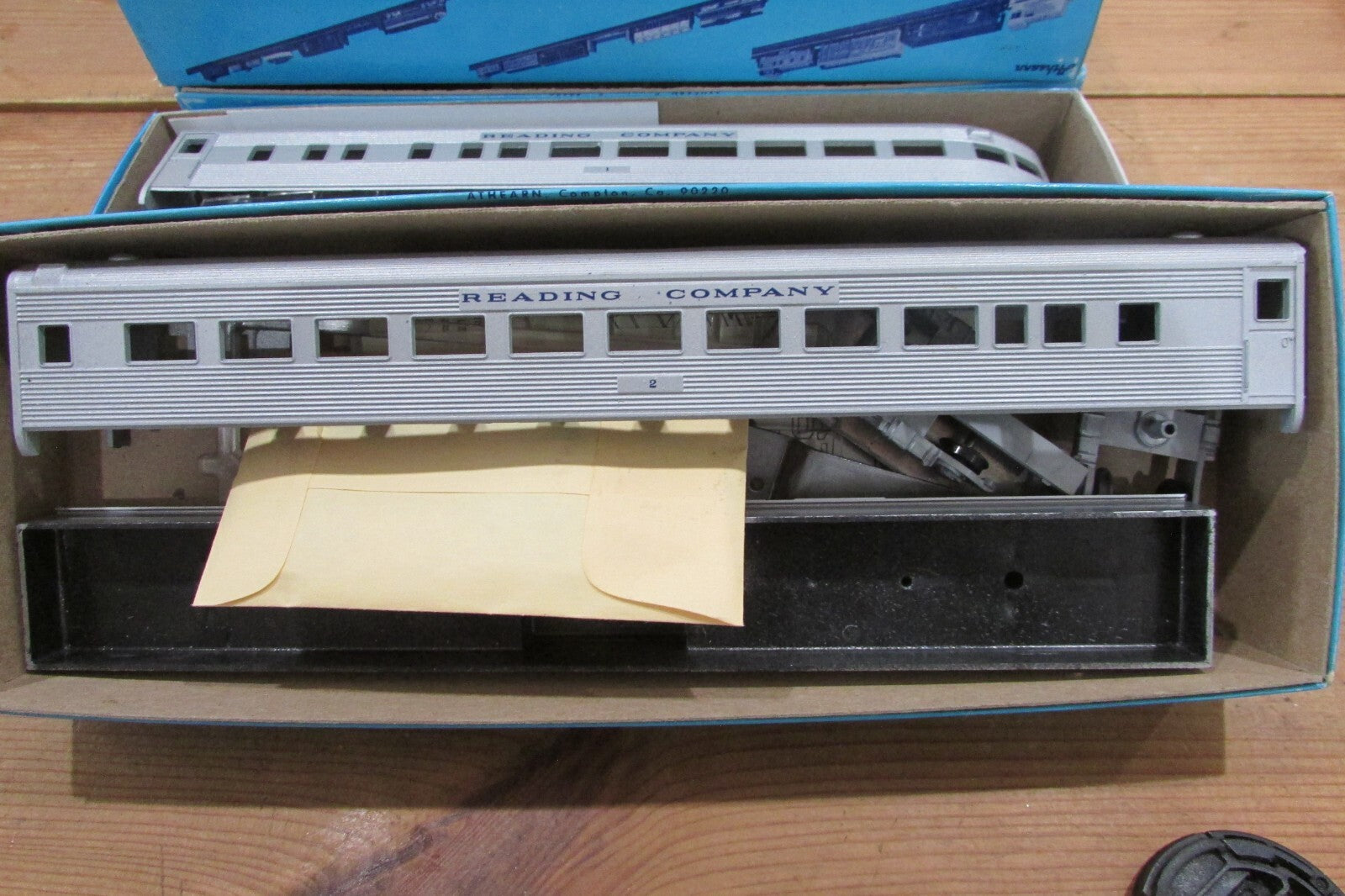 HO Scale Athearn (4) Custom Painted Assorted Passenger Car Reading Lot#4242