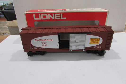 O Gauge  Lionel 6-9757 Central Georgia Box Car Lot#2828