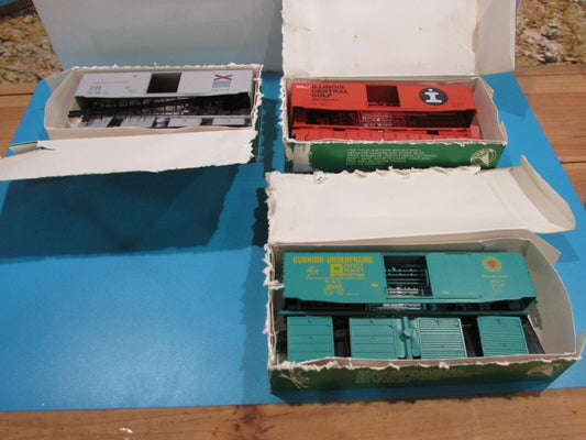 HO Scale Bev-Bel Corp (3) Assorted Freight Cars Lot#1148