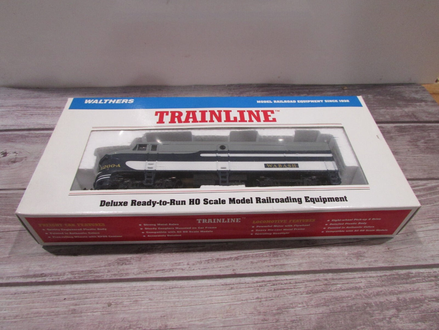 Ho Scale Walthers 931-219  Wabash Alco FA-1 Diesel Locomotive #1200-A Lot#3136