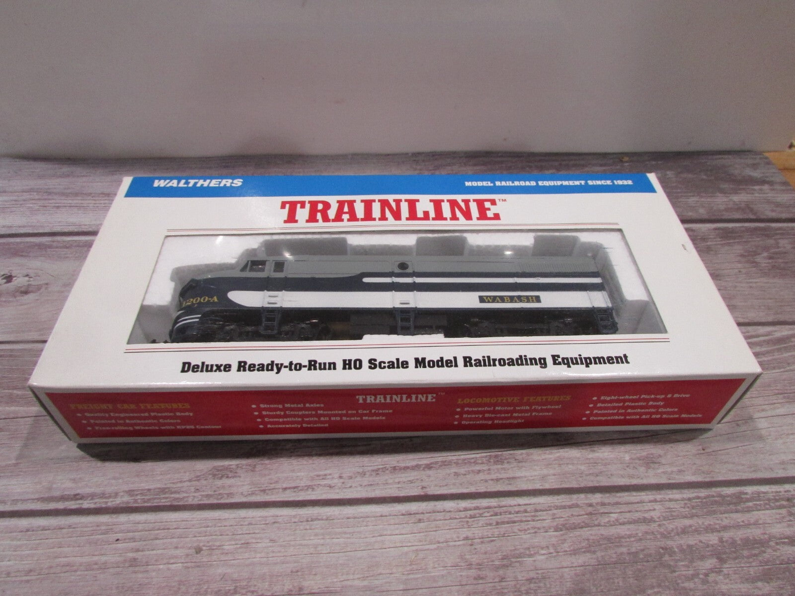 Ho Scale Walthers 931-219  Wabash Alco FA-1 Diesel Locomotive #1200-A Lot#3136