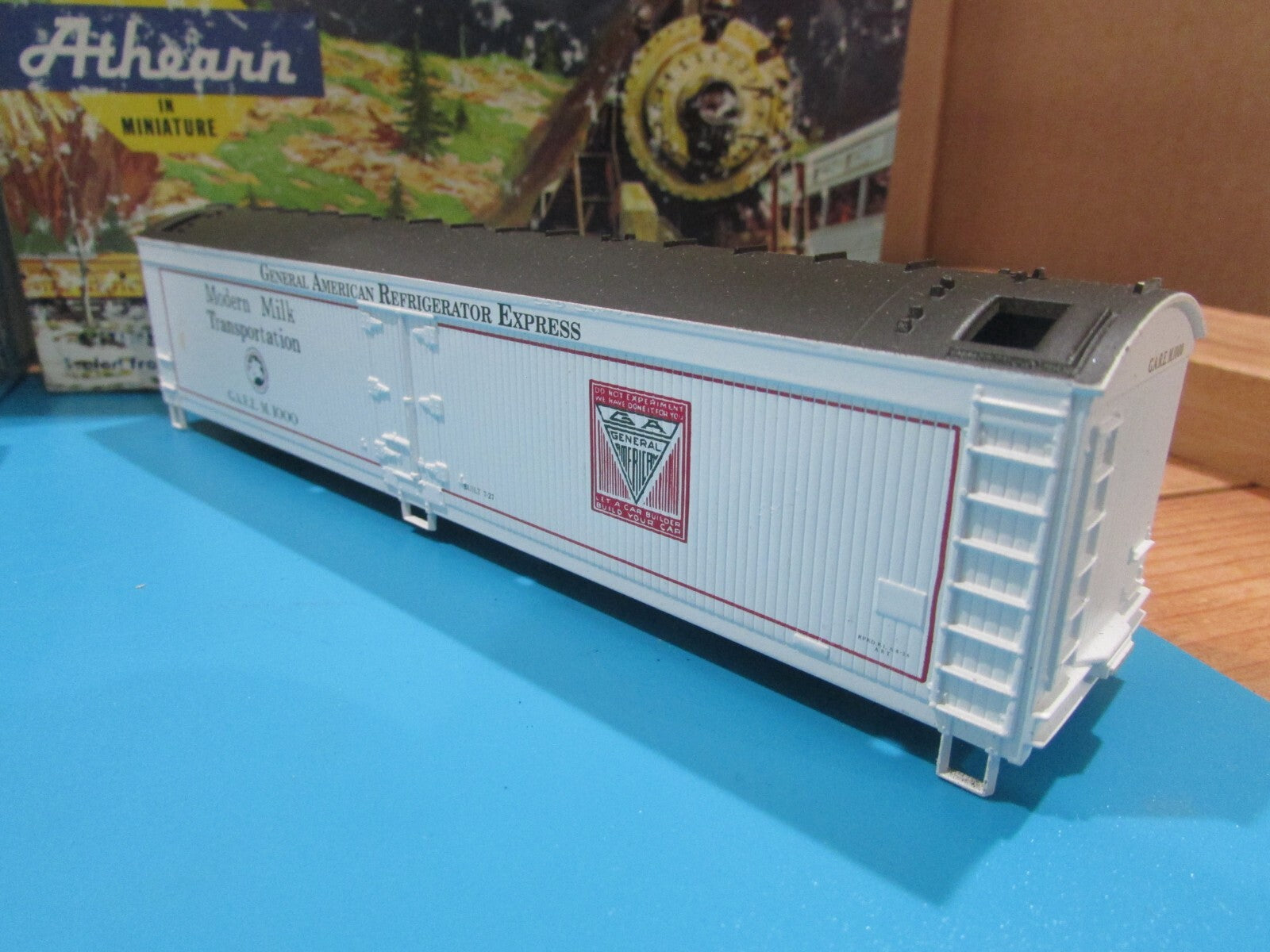 HO Scale Athearn (3) 5345 50ft Express Reefer General American Lot#0938