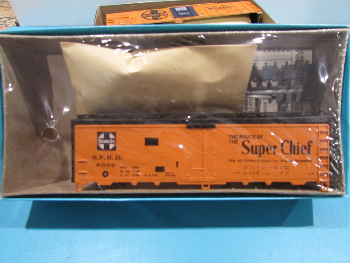 HO Scale Athearn Assorted Santa Fe Box Cars Lot#1581