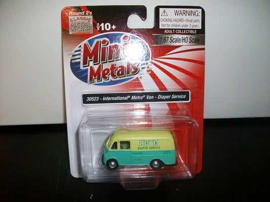 Ho Scale CMW 30523 International Metro Van Diaper Service