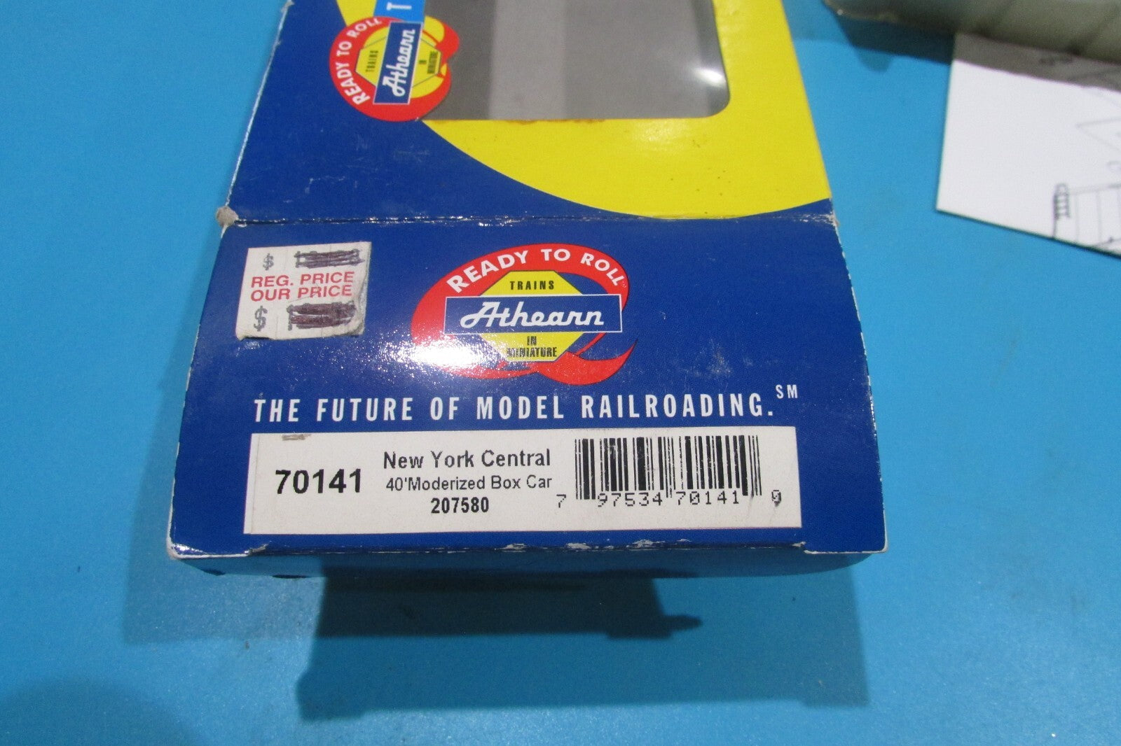 Ho Scale Athearn 70141 40' Box Car New York Central #207580