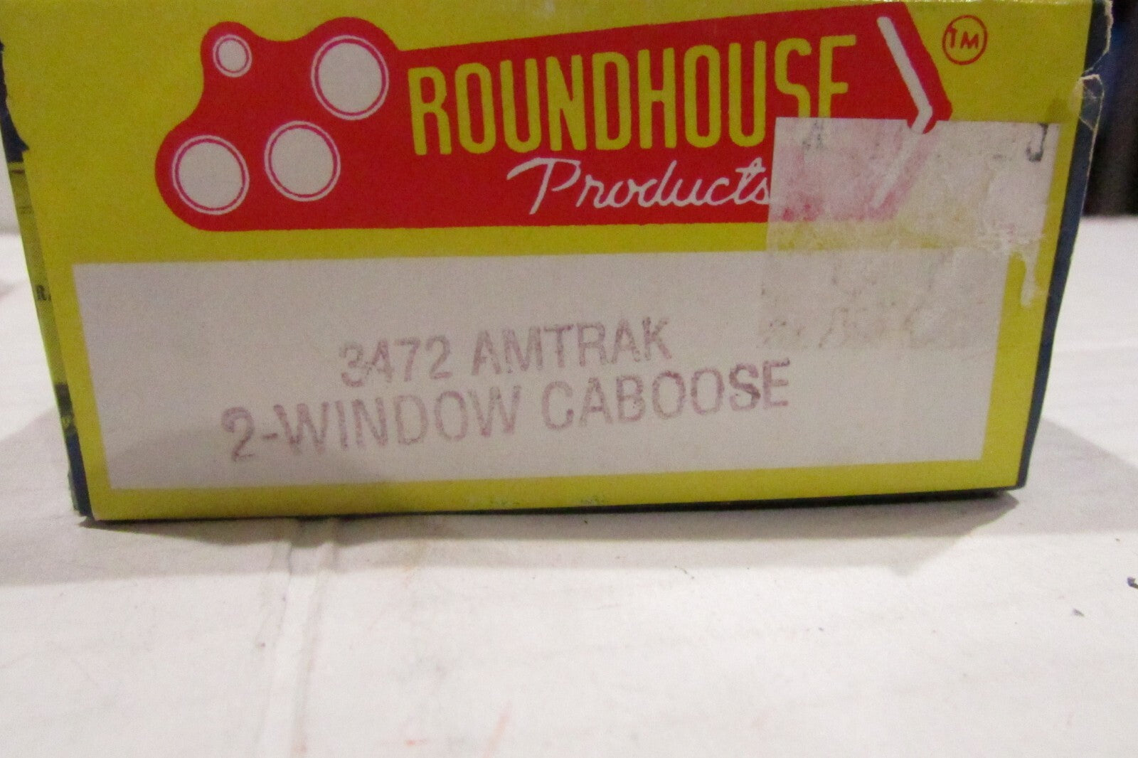 HO Scale RoundHouse 3472 Amtrak 2- Window Caboose RH4340