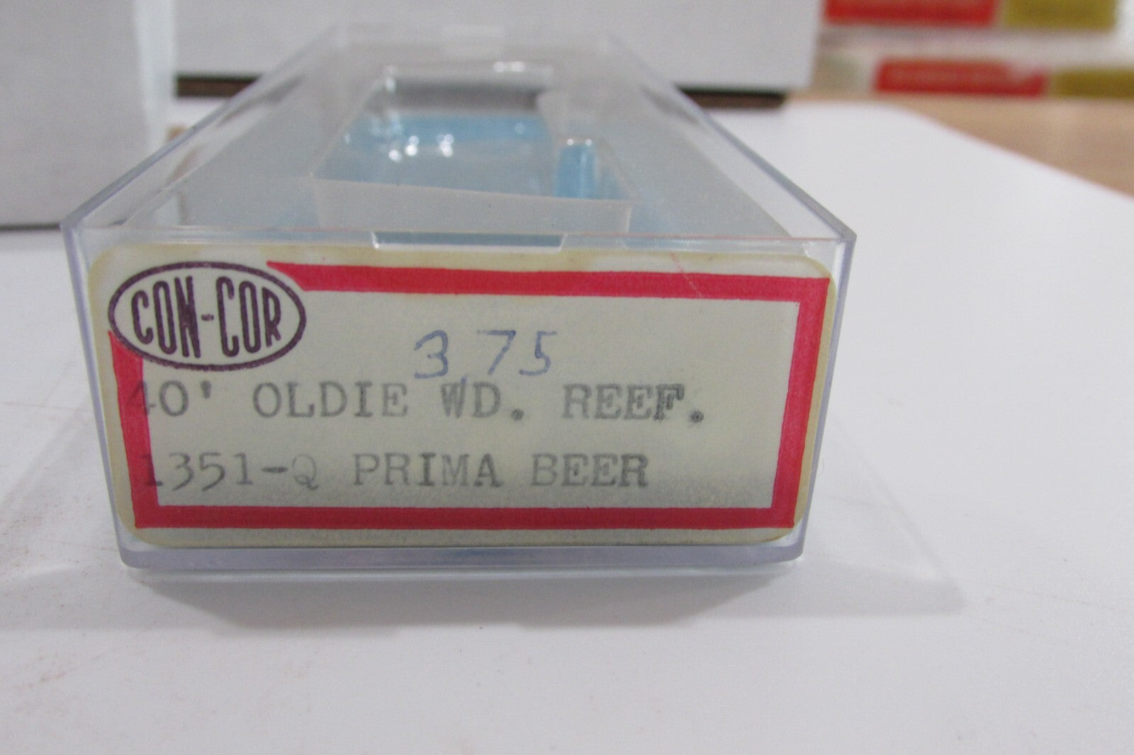 N Scale Con-Cor  1351-Q Prime Beer 40' Oldie WD Reefer Car