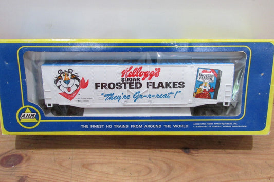 HO Scale AHM 5581-4 Kellogg's 50' Box Car Toni the Tiger
