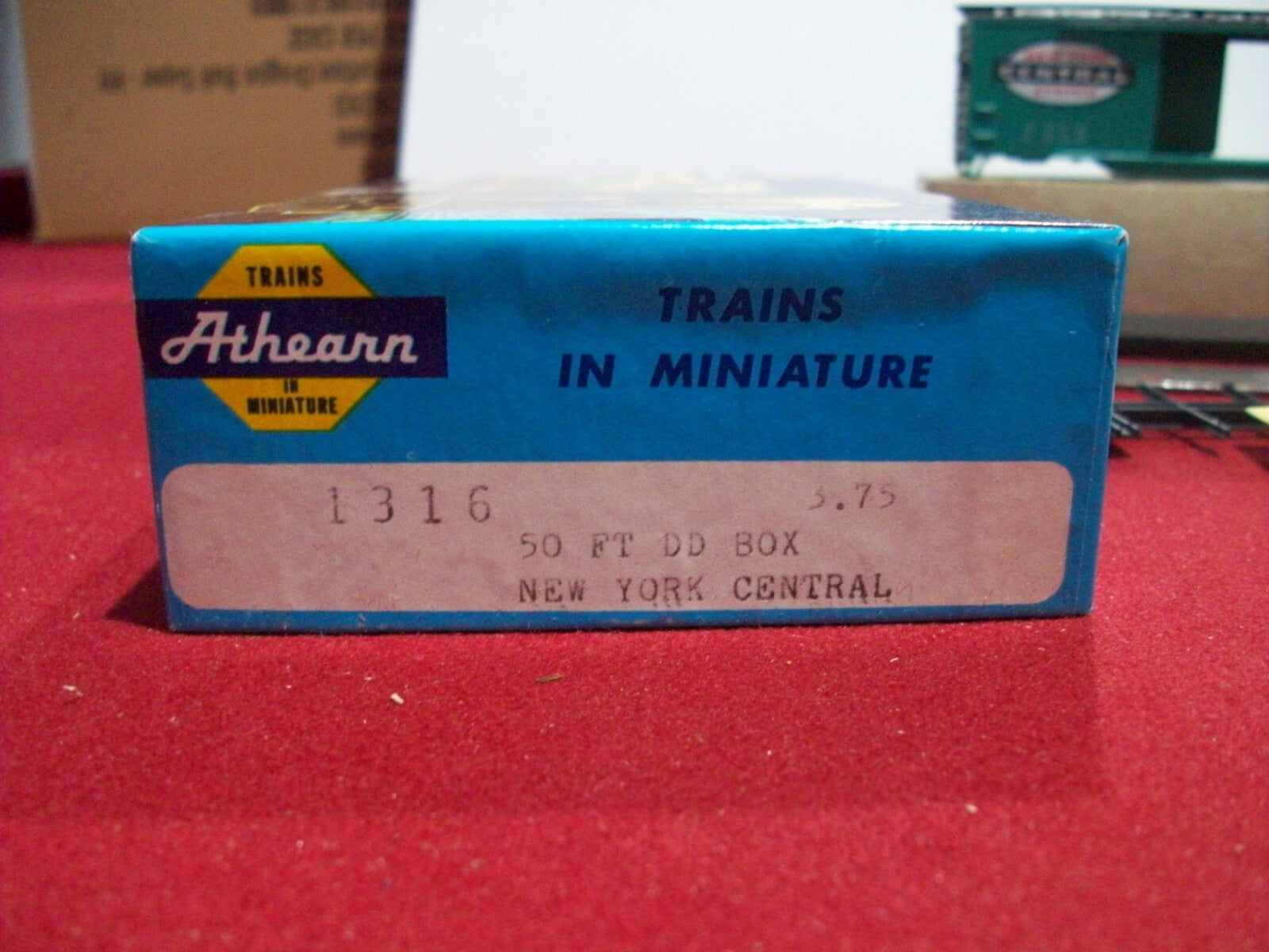 HO Scale Athearn 1316 50ft DD Box New York Central Kit Car