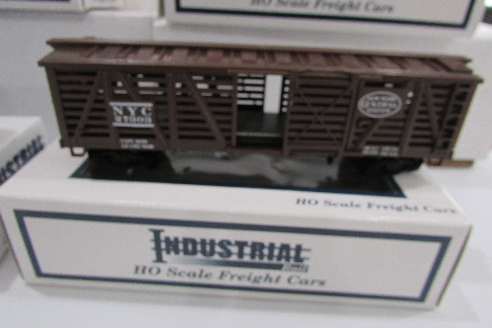 HO Scale Industrial Rail (4) Assorted Freight Cars  Lot#2863