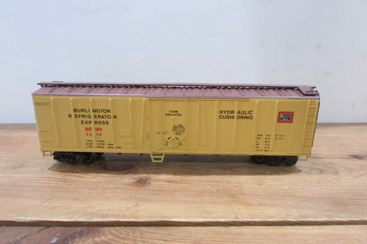 HO Scale Athearn 50' Reefer Car Burlington Route Lot#3793