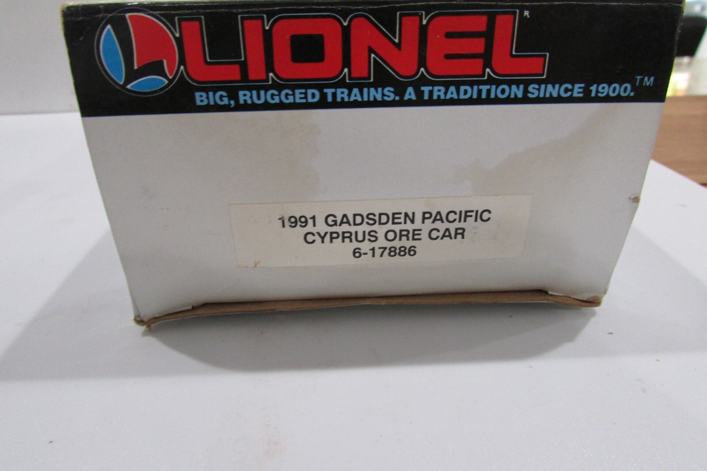 O Gauge  Lionel 6-17886  1991 Gadsden Pacific Cyprus Ore Car w/Load Lot#2825