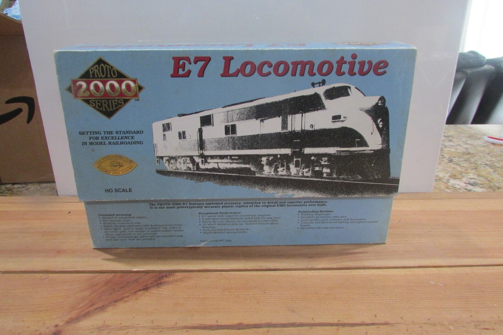 HO Scale Proto 2000 Item 21093 E7A Locomotive  Wabash #1001-A Lot#2348