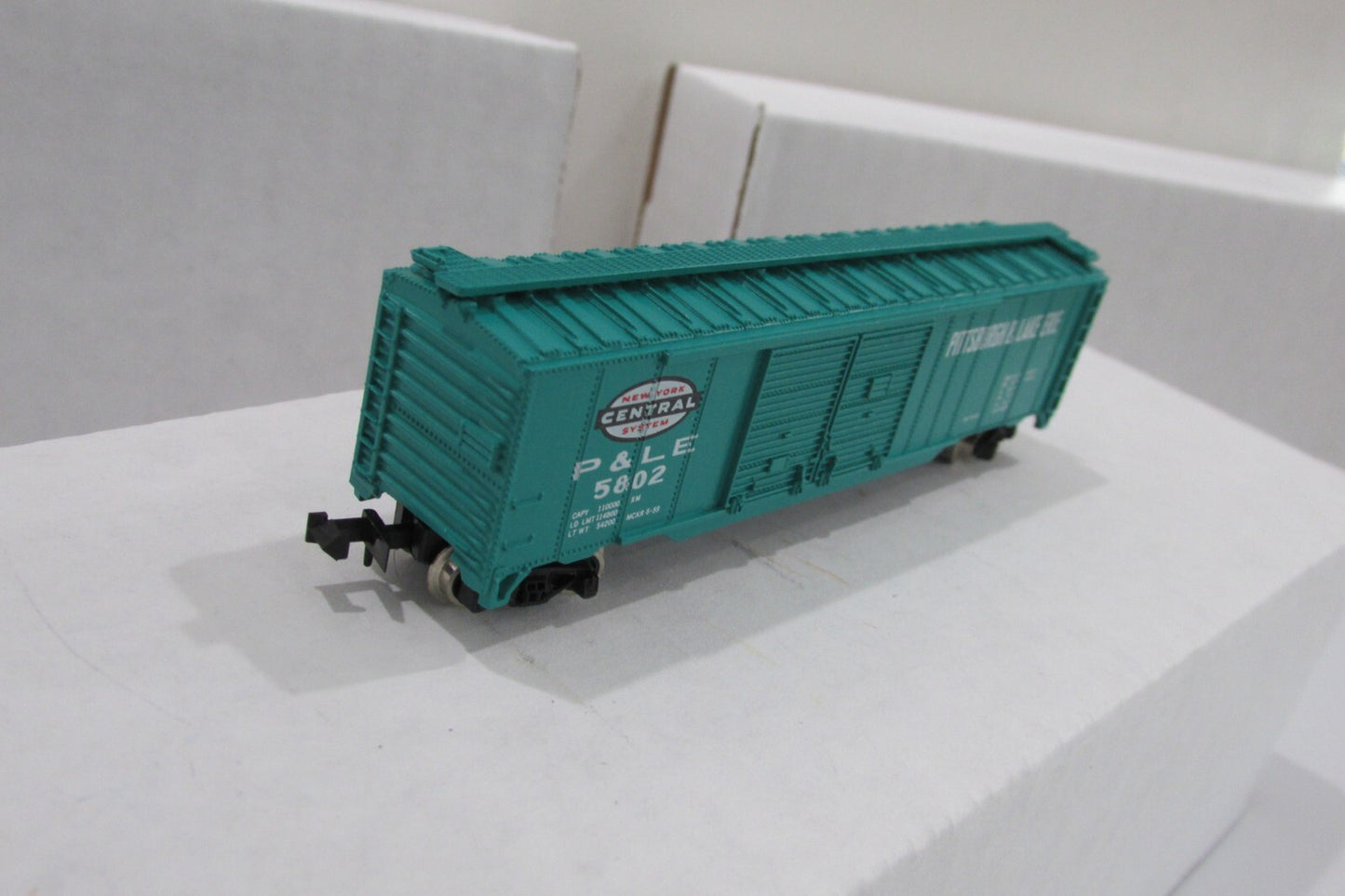 N Scale Atlas 3610 50'DBL Door Box NYC Pittsburgh & Lake Erie #5802