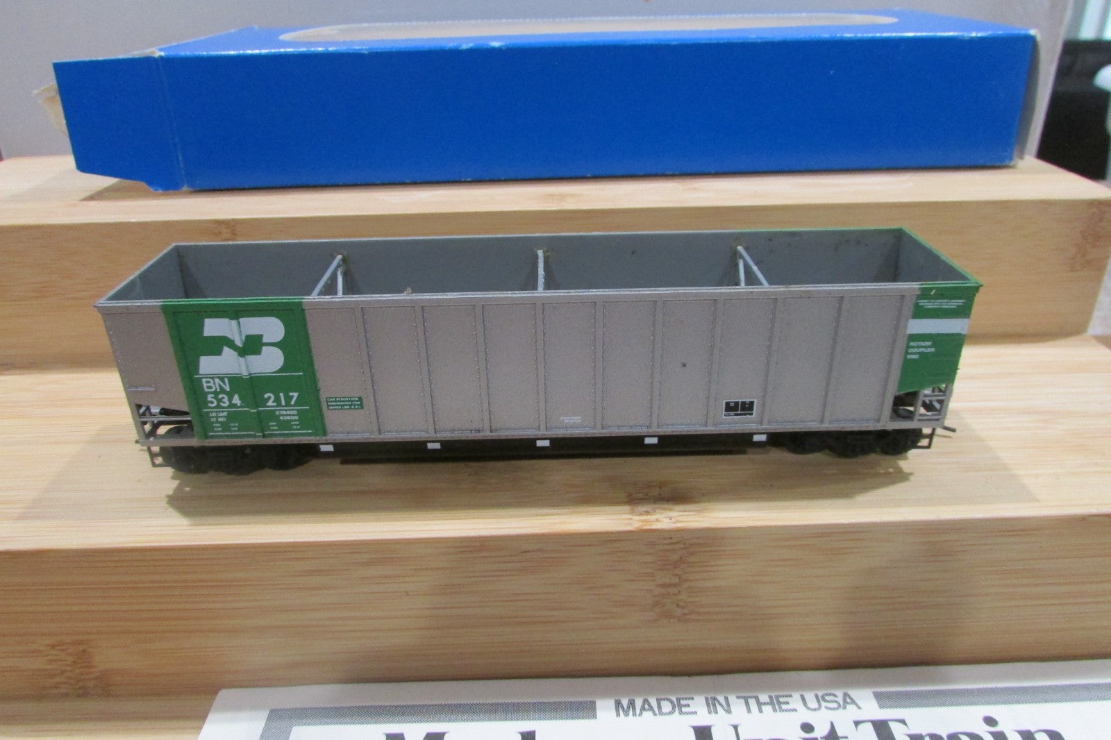 HO Scale E&C Shop 0401 Johnstown CoalPorter Burlinton Northern #534217 ECS4986