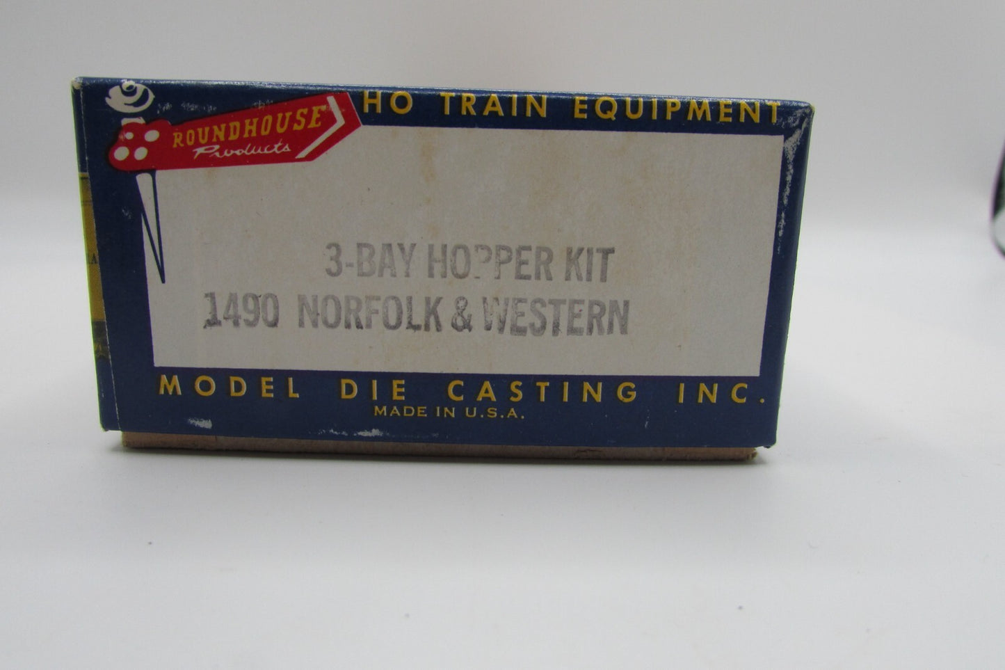 HO Scale RoundHouse 1490 3bay Hopper Kit Norfolk & Western RH4794