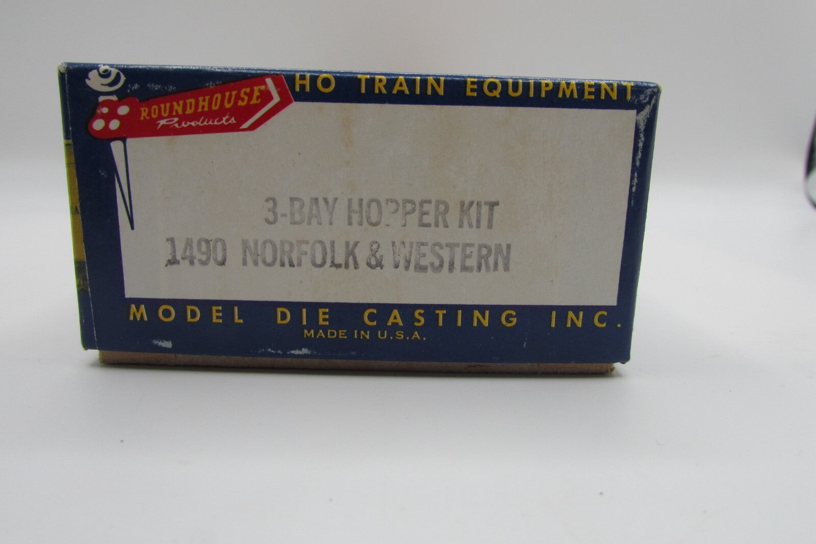 HO Scale RoundHouse 1490 3bay Hopper Kit Norfolk & Western RH4794