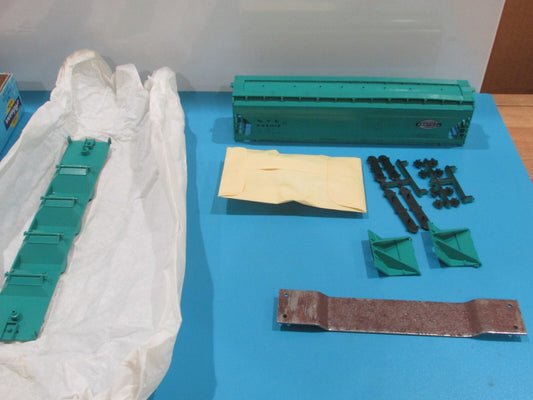 HO Scale Athearn 1908 55ft Center Flow Car Kit New York Central Lot#0989