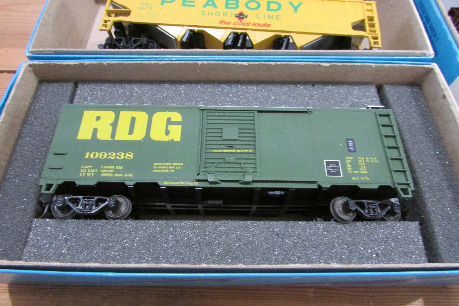 Ho Scale Athearn (6) Assorted Freight Cars RTR Lot#4219