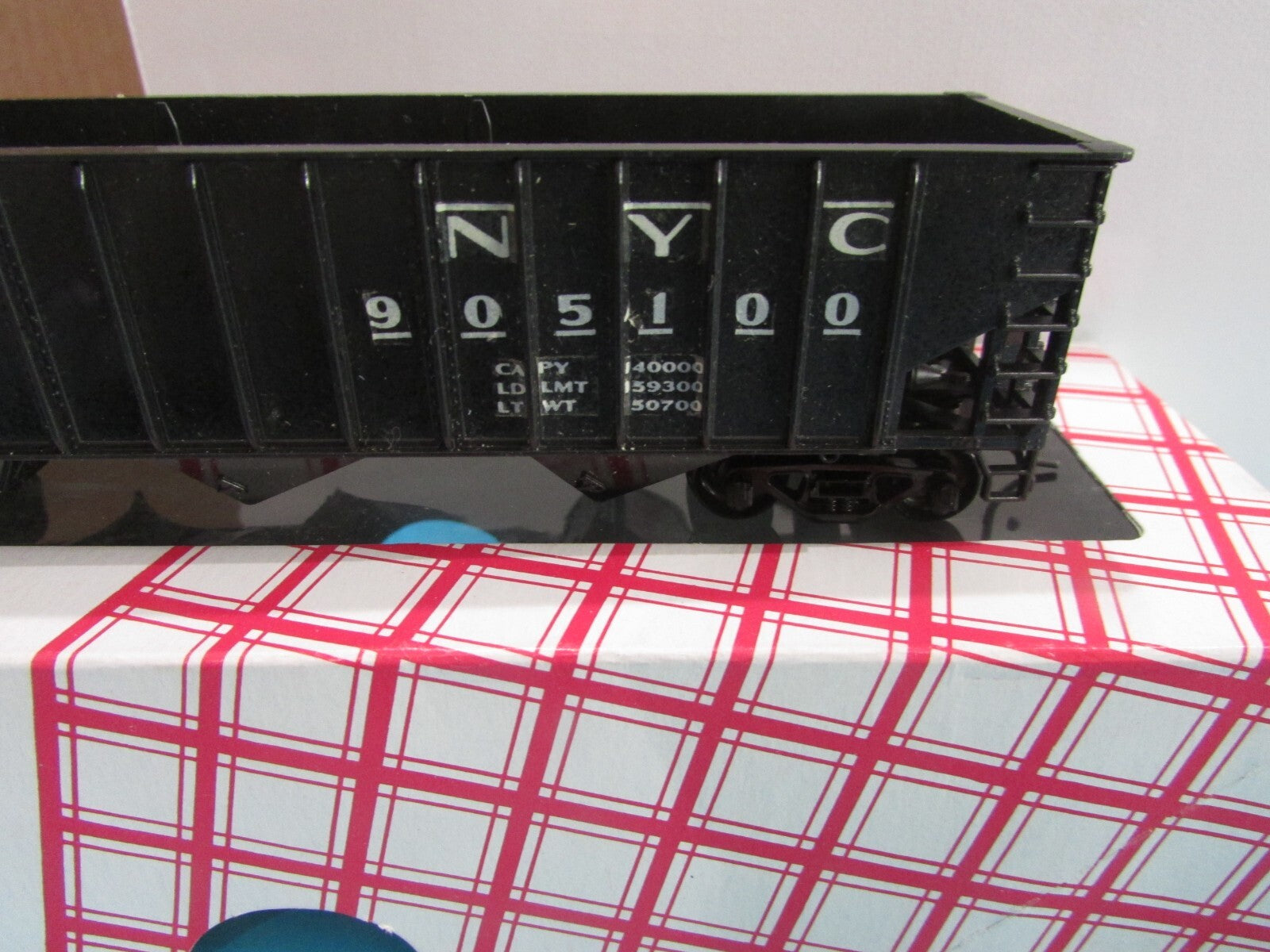 HO Scale Stewart Hobbies (4) Fishbelly 55Ton  Hooper Cars NYC Lot#0882
