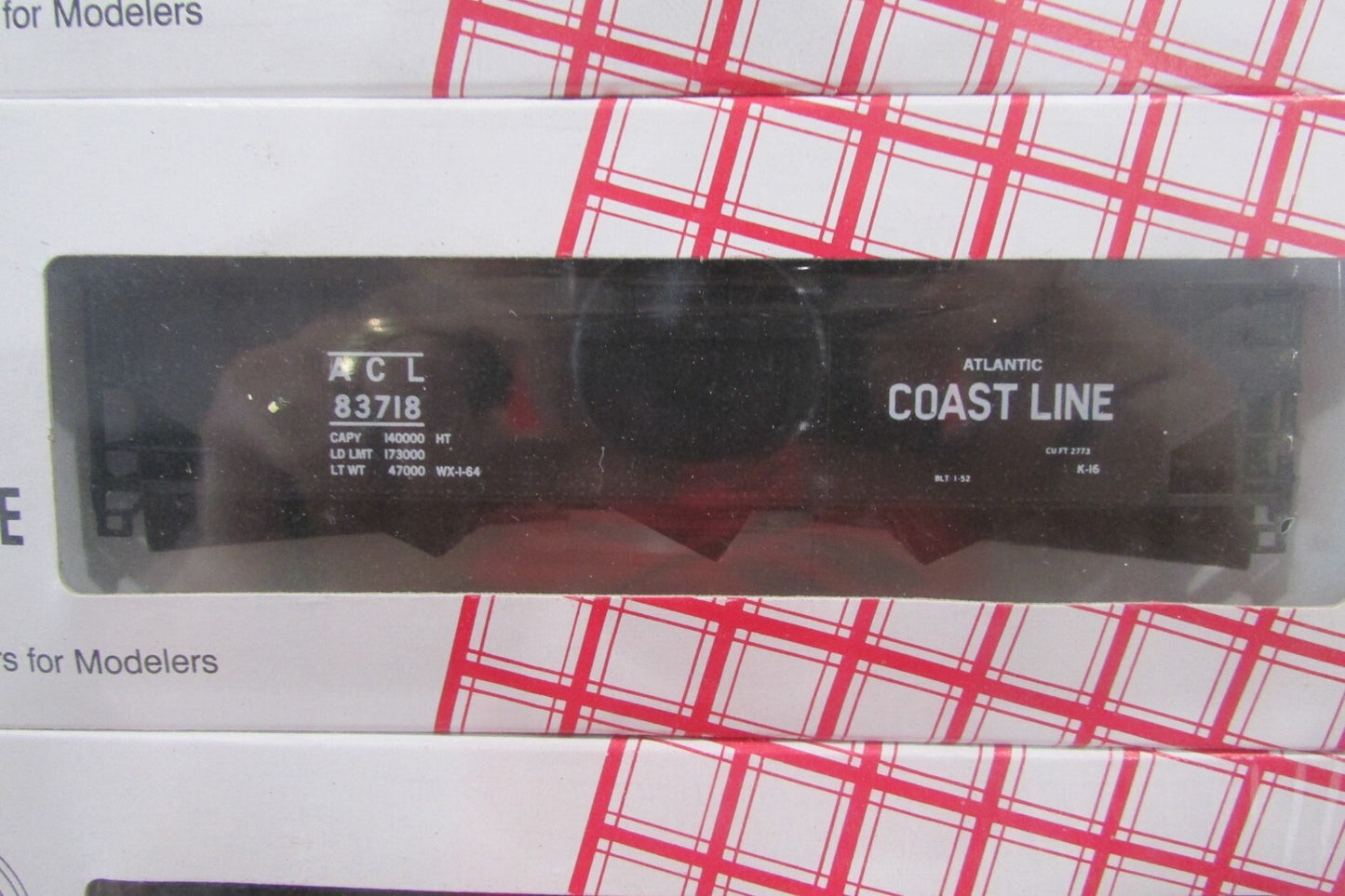Ho Scale Steward Hobbies (6pack) Off Set 70Ton 9Panel Triple Hopper ACL Lot#3603