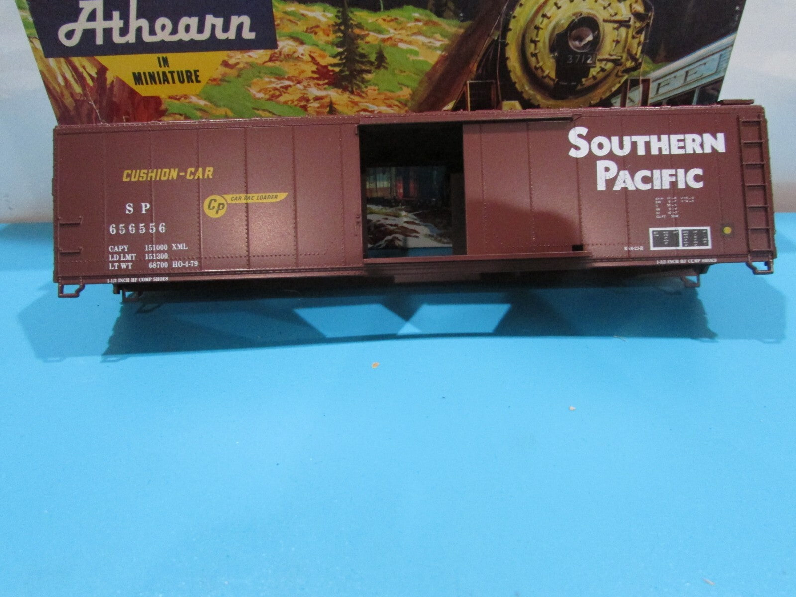 HO Scale RRCR 123 Southern Pacific 50' Single Door BoxCar Kit Lot#0929