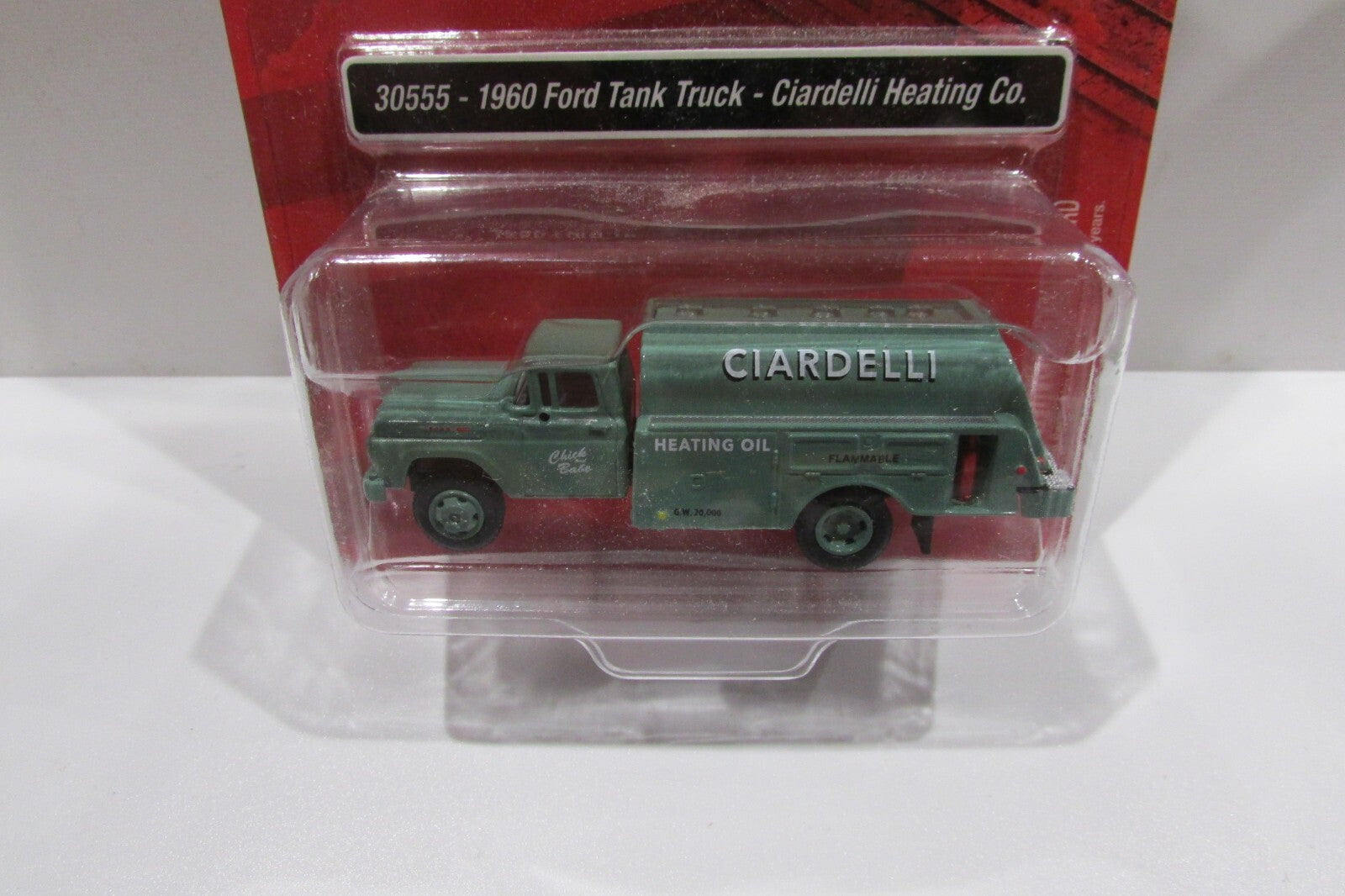 HO Scale CMW 30555 1960 Ford Tank Truck Ciardelli Heating Co.