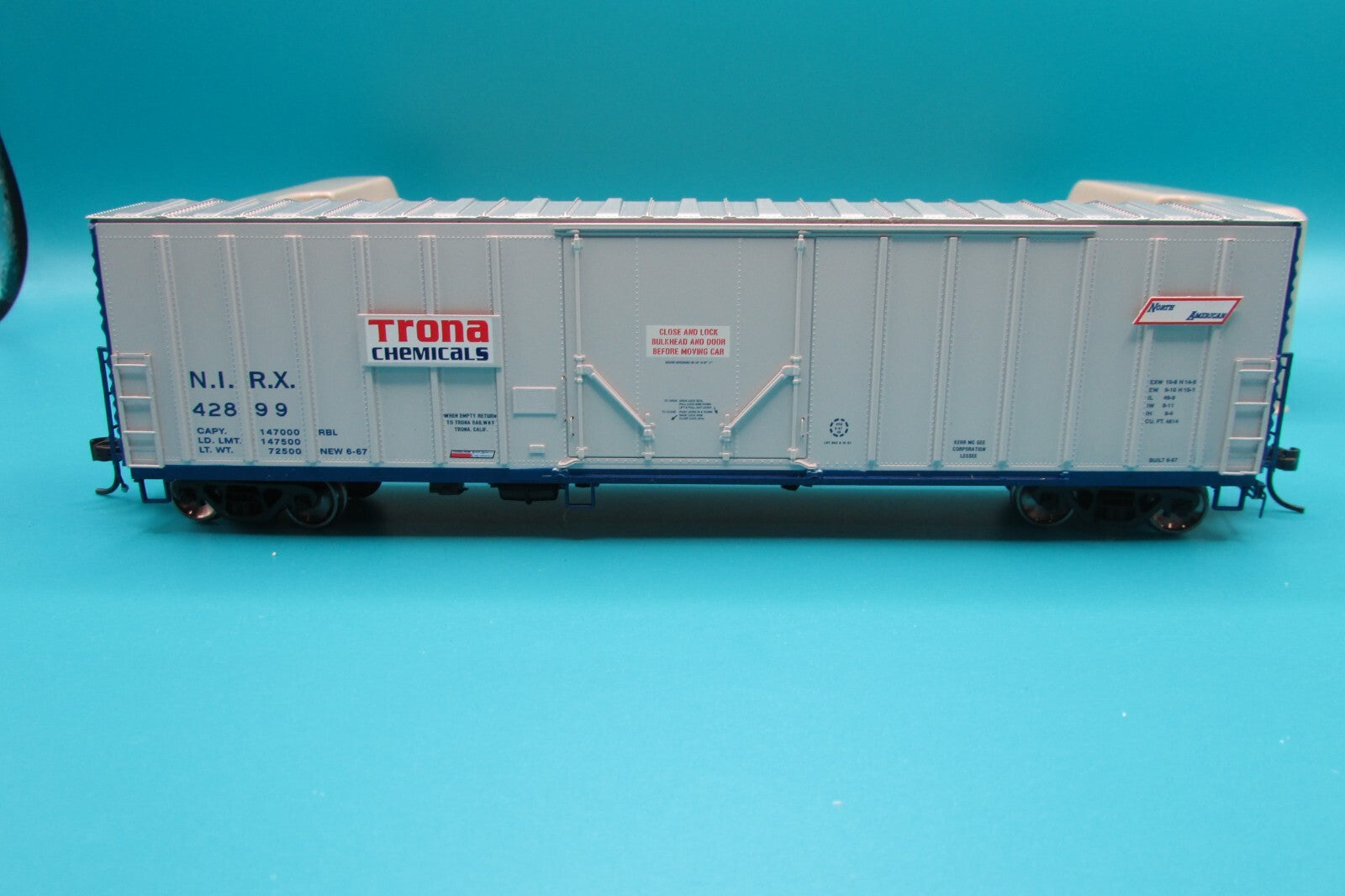 HO Scale Athearn G4443 N.A.C.C. 50' Box Car   Lot#4420