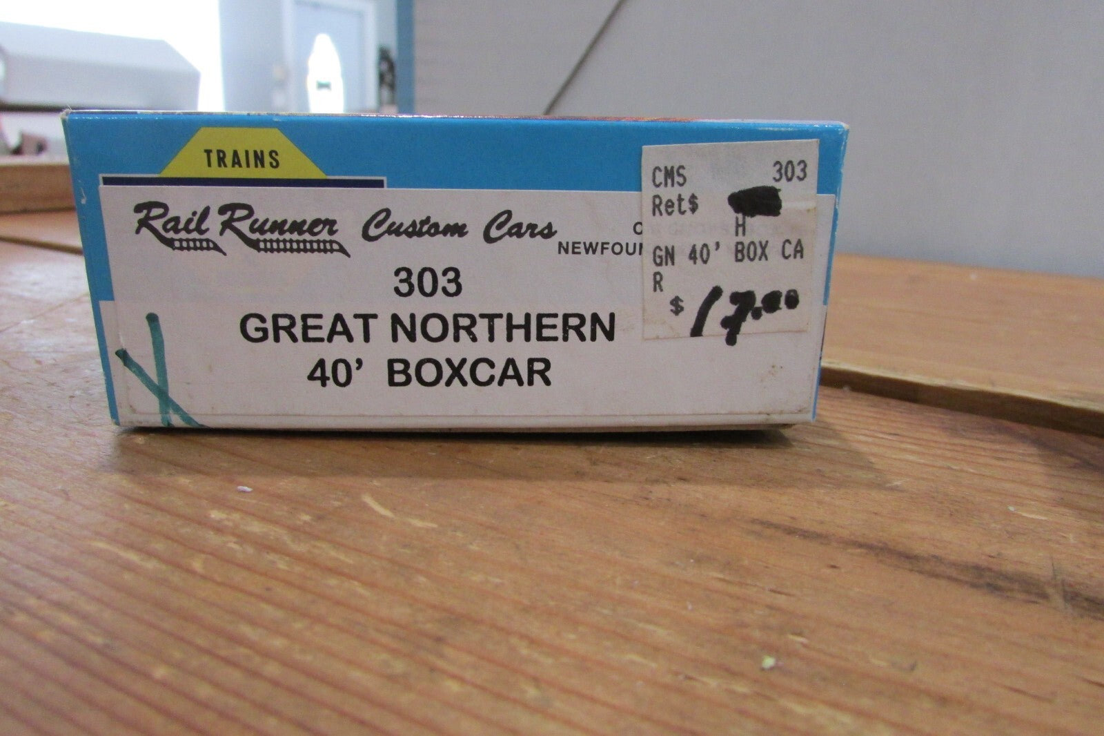 HO Scale Athearn 303 Great Northern 40' Box Car RTR ATH4778