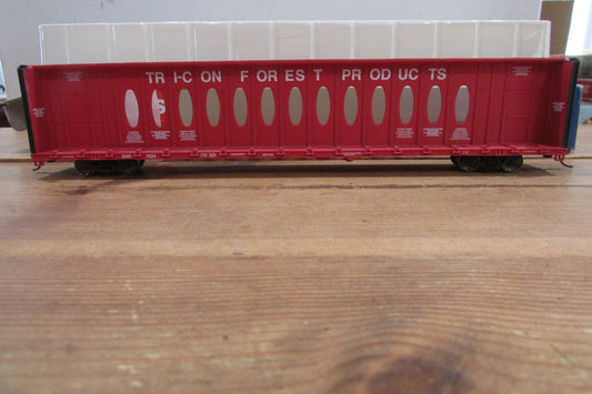 HO Scale Walthers 932-4133 Gold Line 72' Centerbeam Flat Car  Lot#4578
