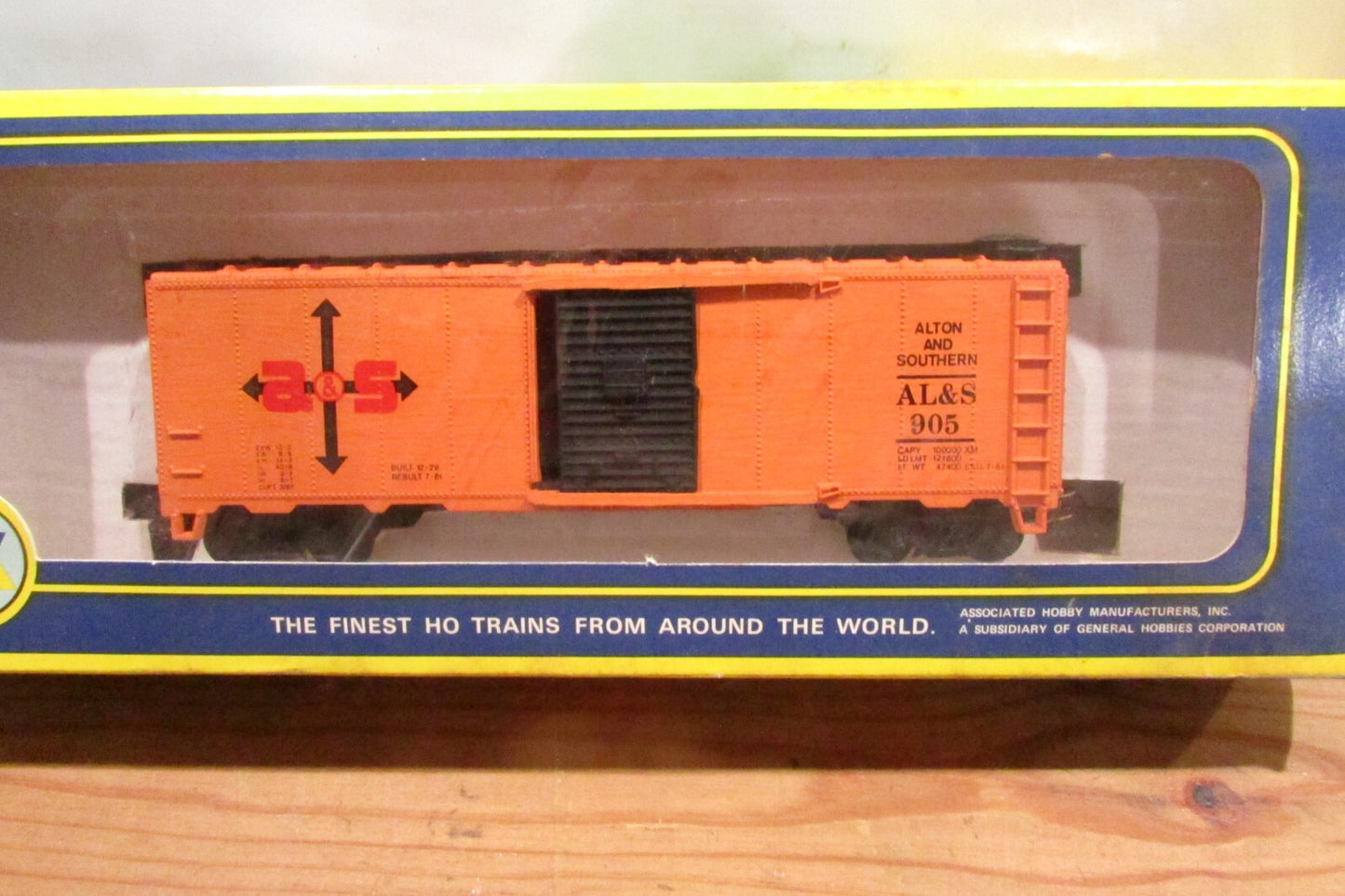 HO Scale AHM 5241H Alton & Southern  40' Box Car