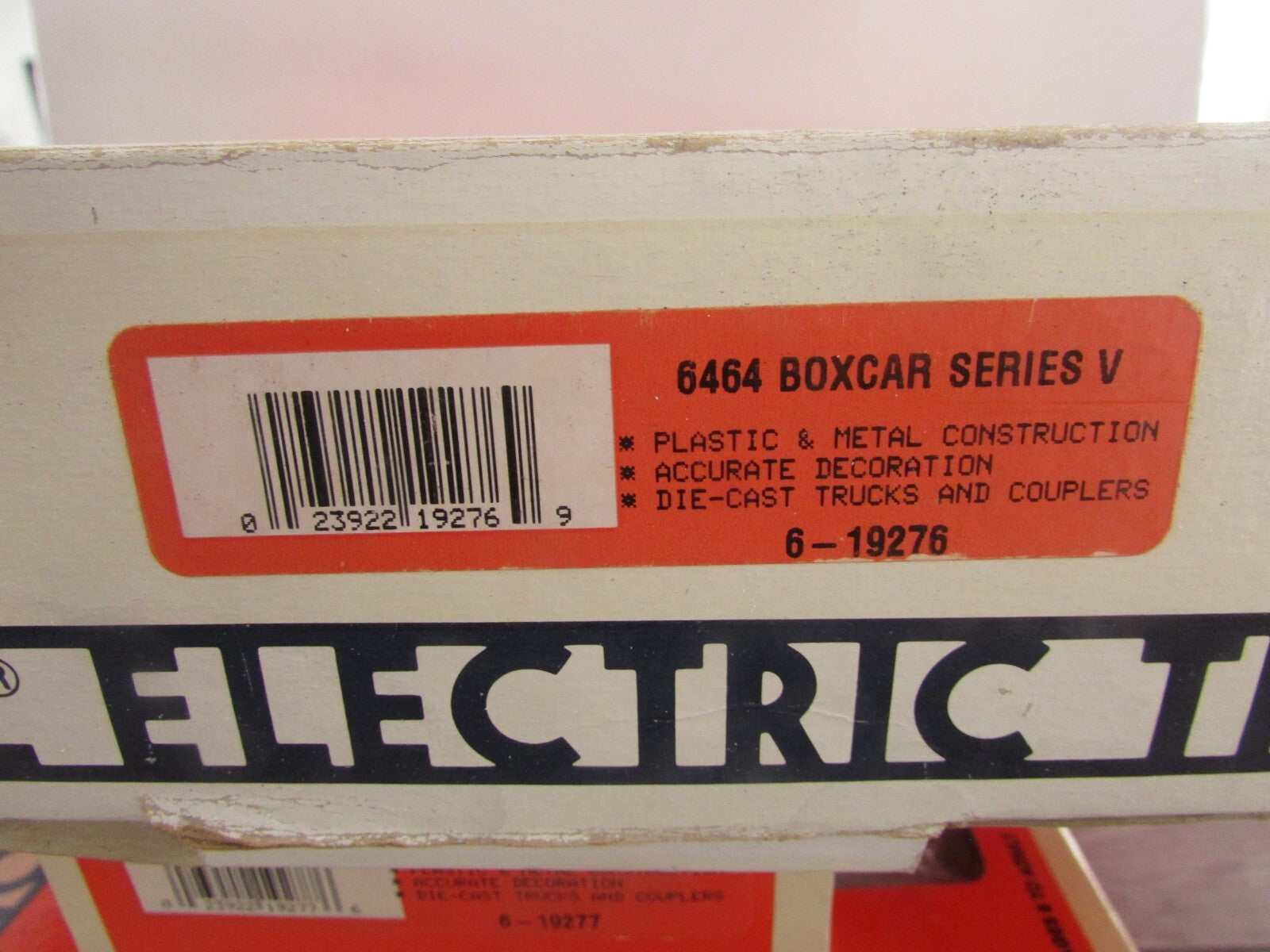 O Gauge Lionel 6-19276 6464 BoxCar Serie V Lot#3101