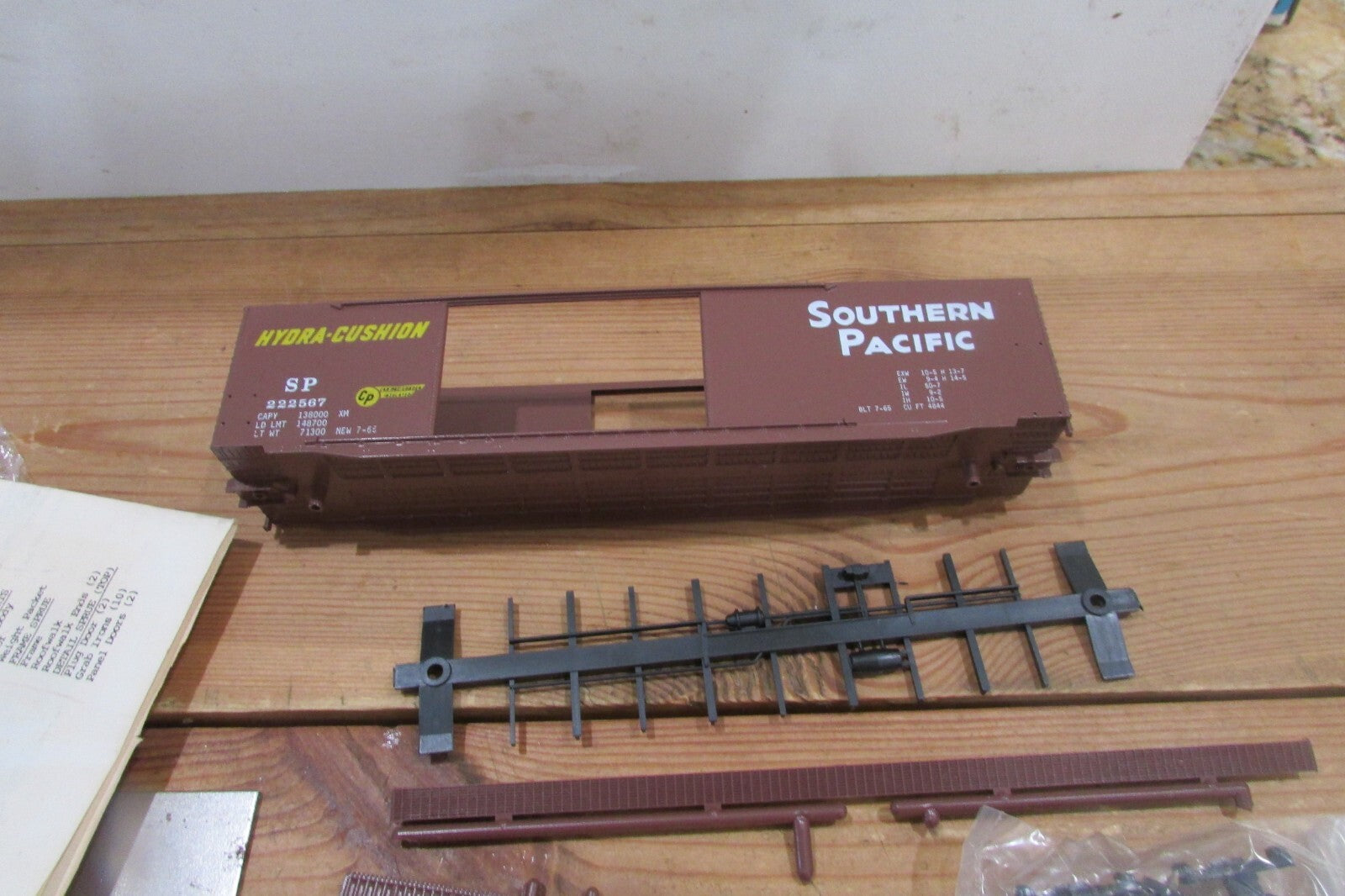 HO Scale Front Ranger Product 5108 ACF 50' Box Car  Southern Pacific Lot#3763