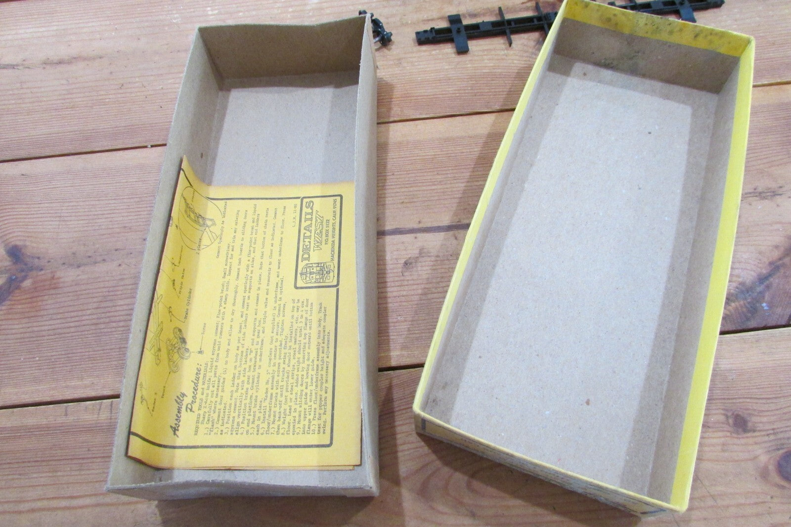 HO Scale Derails West Models Chessie System C&O #24235 Car Kit   Lot#4719
