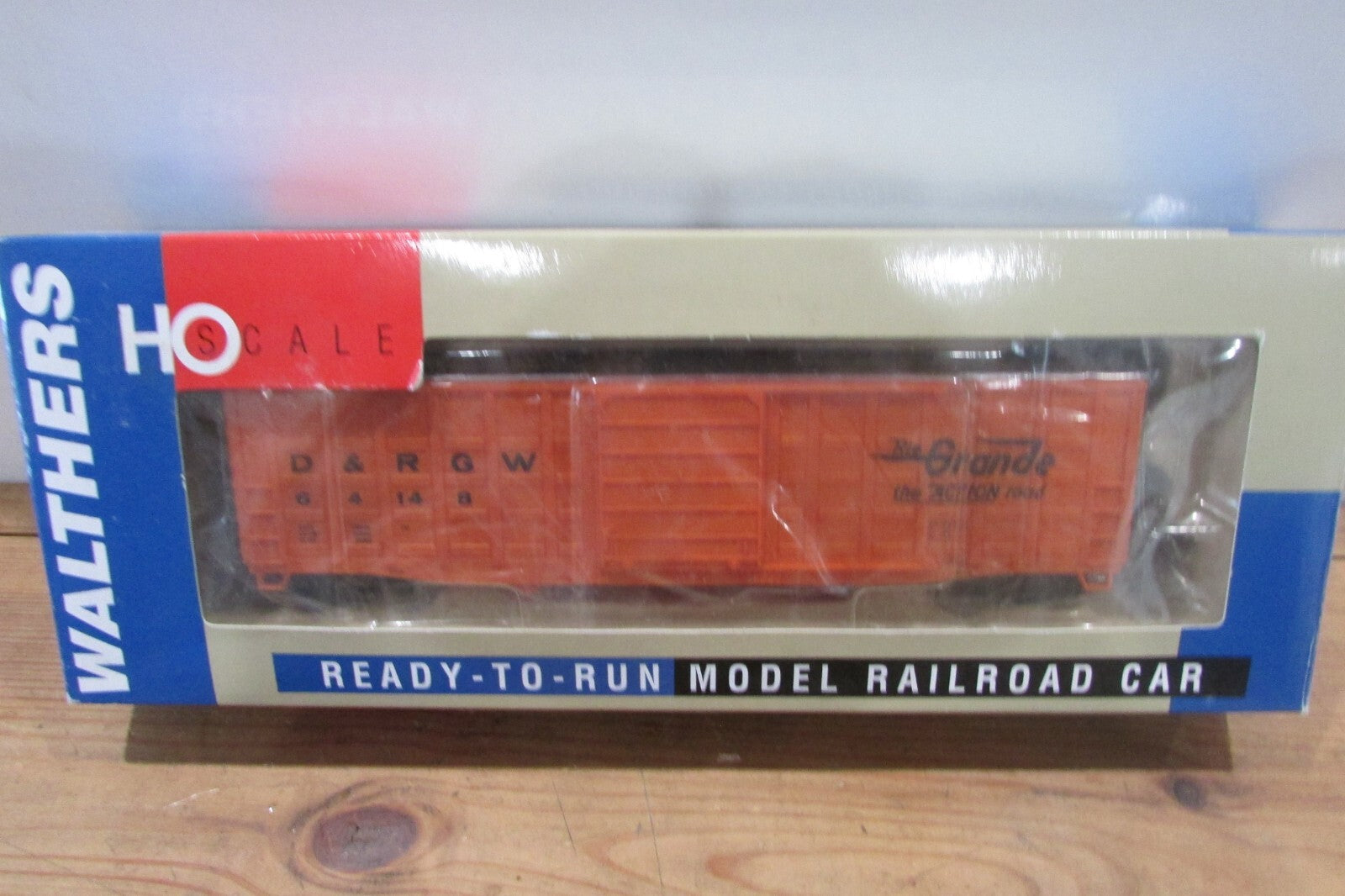 HO Scale Walthers 932-60808 50' Waffle-Side Box Car DRGW #64148 Wal4901