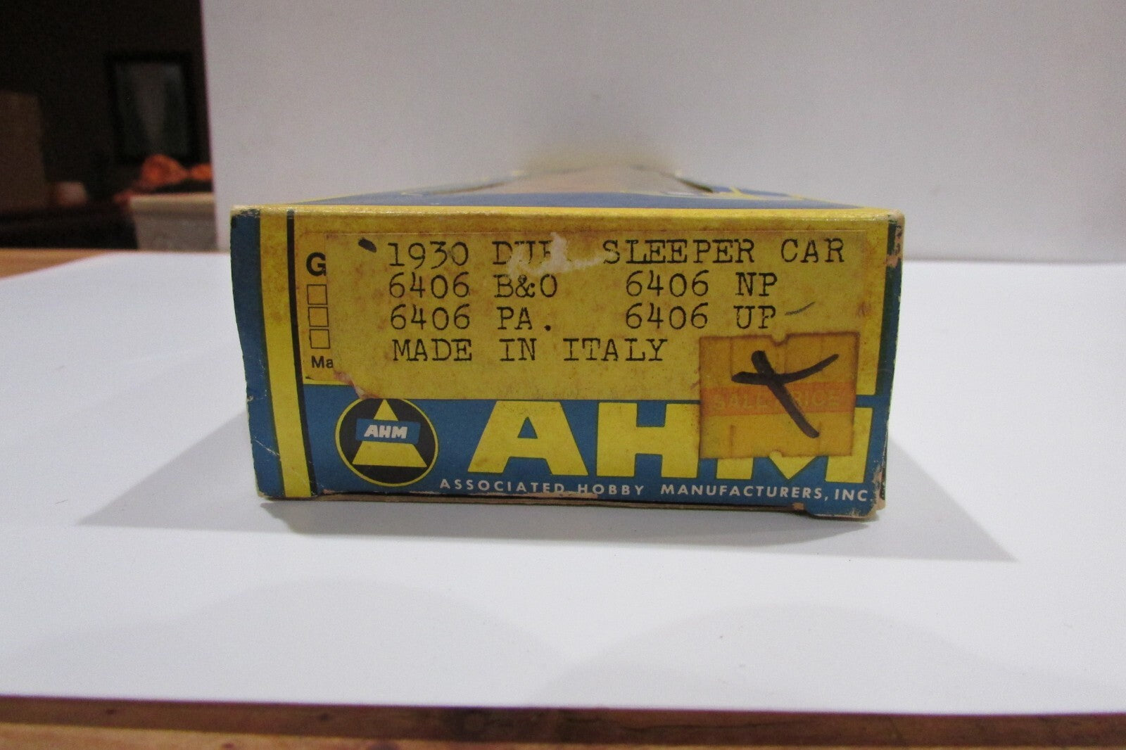 HO Scale AHM 6406-UP HO Union Pacific 1930 Duplex Sleeper #2097 Lot#2834