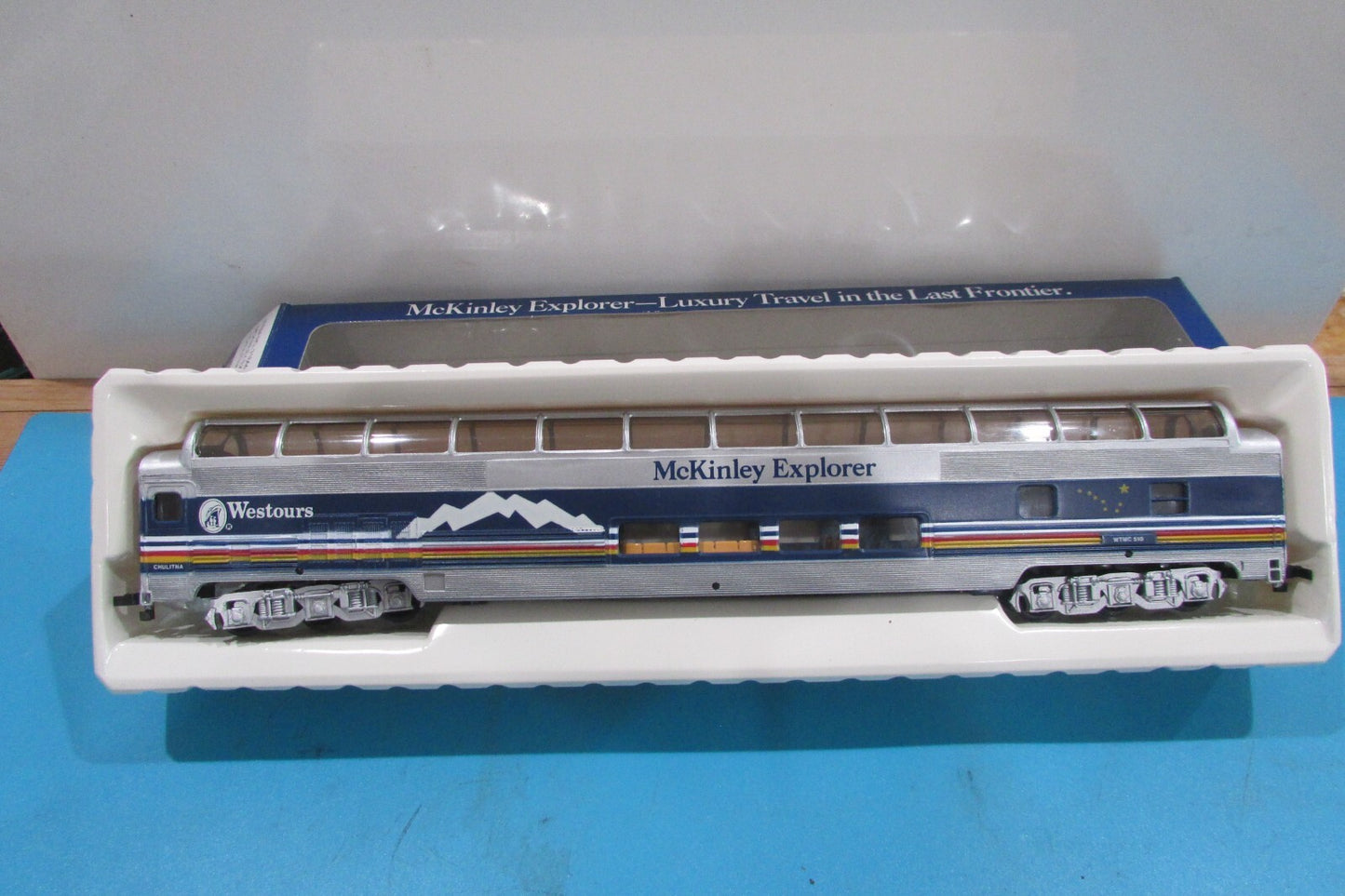 HO Scale Bachmann 71644 Passenger Cars McKinley Explorer ' Chulitna" Lot#2555