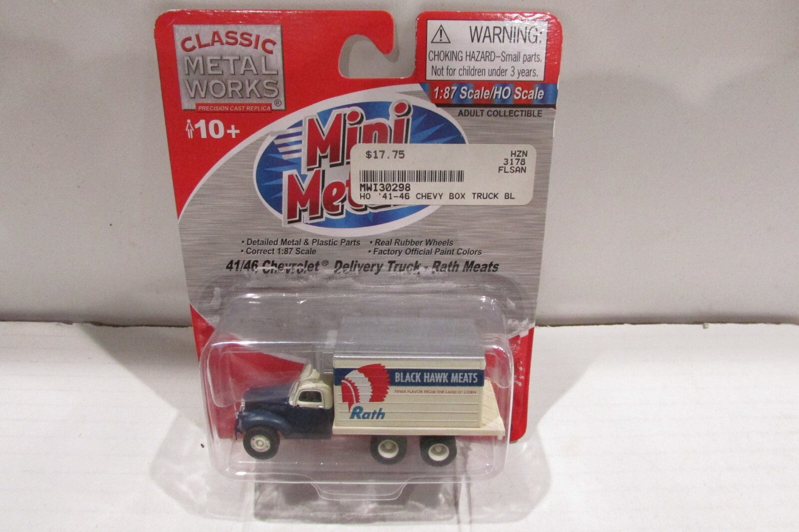 Ho Scale/1:87 Scale  Classic Metal Work 30298 41/46 Chevrolet Delivery Truck