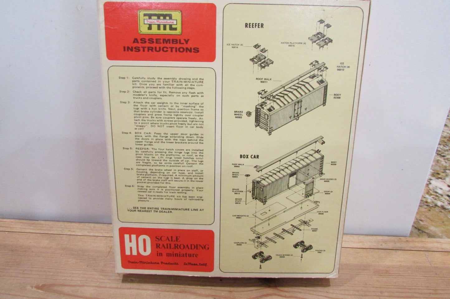 Ho Scale Train-Miniature #8711 Collector' Series Mid-America Series Lot#3976