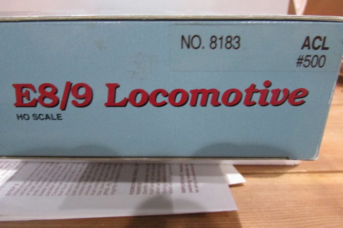 HO Scale Proto 2000 #8183 E8/9 Diesel Locomotive  ACL #500 Lot#3780