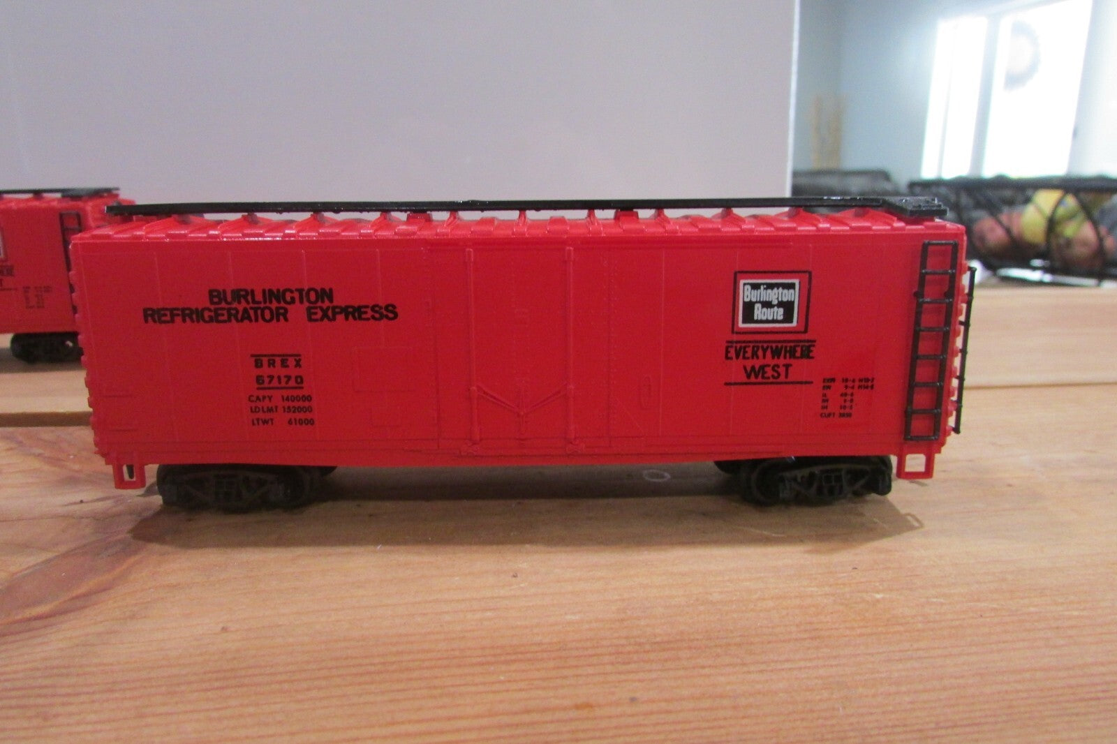 HO Scale (4) Assorted Freight Car Burlington (CB&Q) LOT#0123