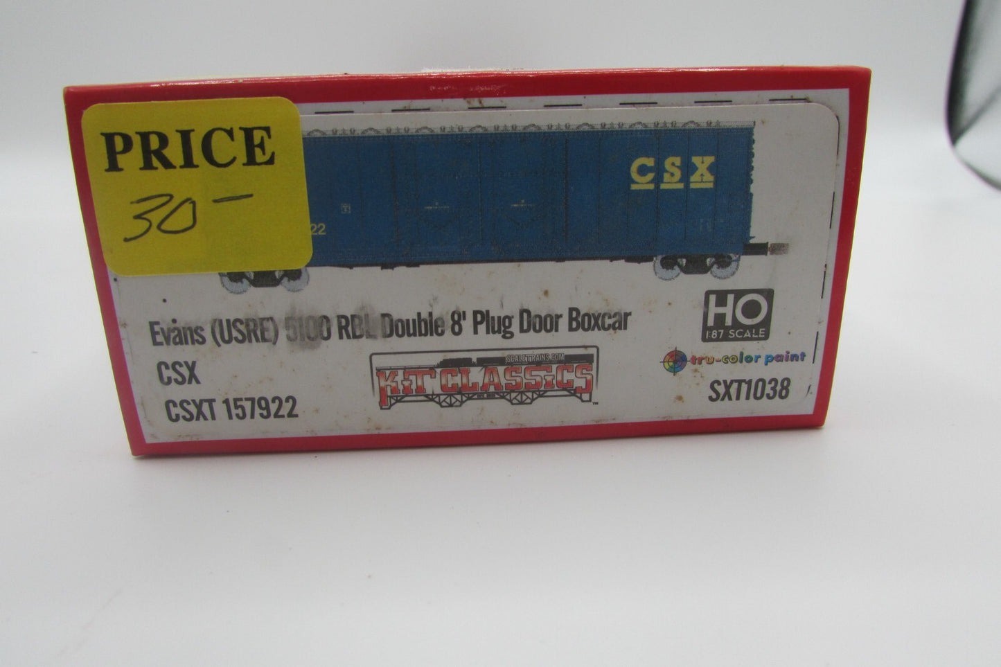 HO Scale, Scale Train Evans(USRE) 5100 RBL Double 8' Door BoxCar CXS