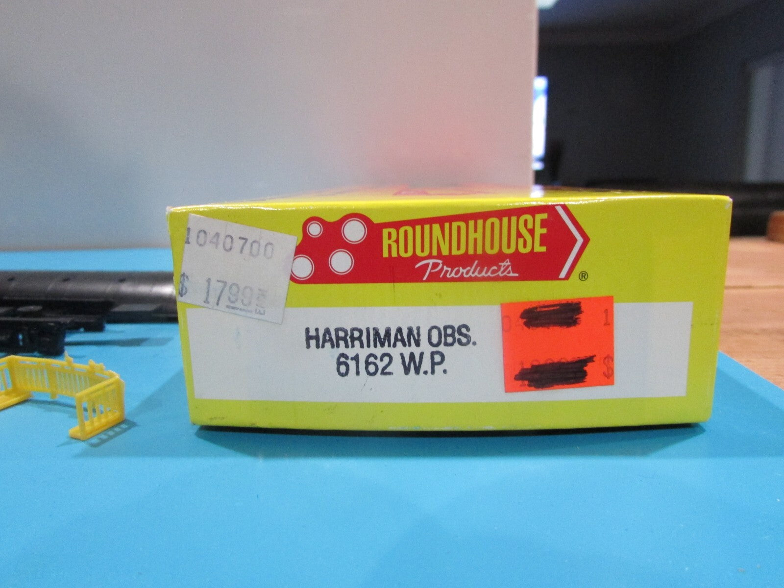 HO Scale RoundHouse 6162 Harriman Observation Car Kit Western Pacific Lo#1289