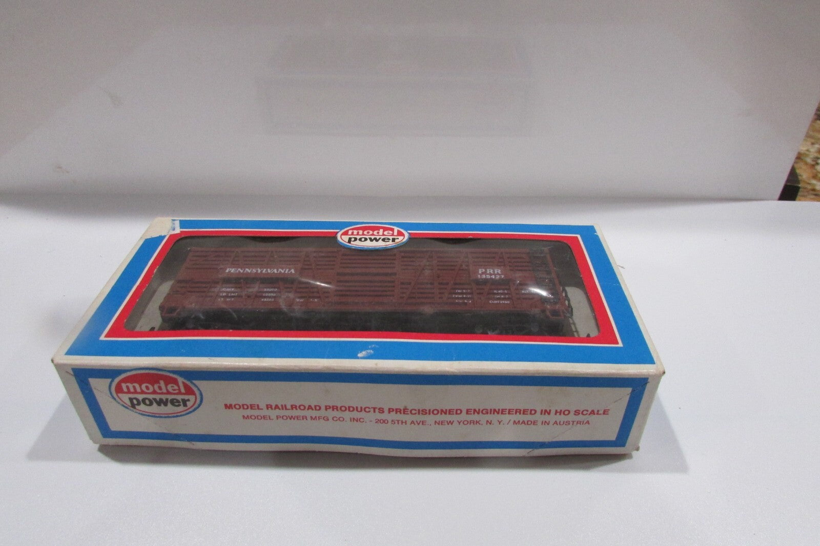 HO Scale Model Power Pennsylvania Cattle Car# PRR 135427 Lot#0373