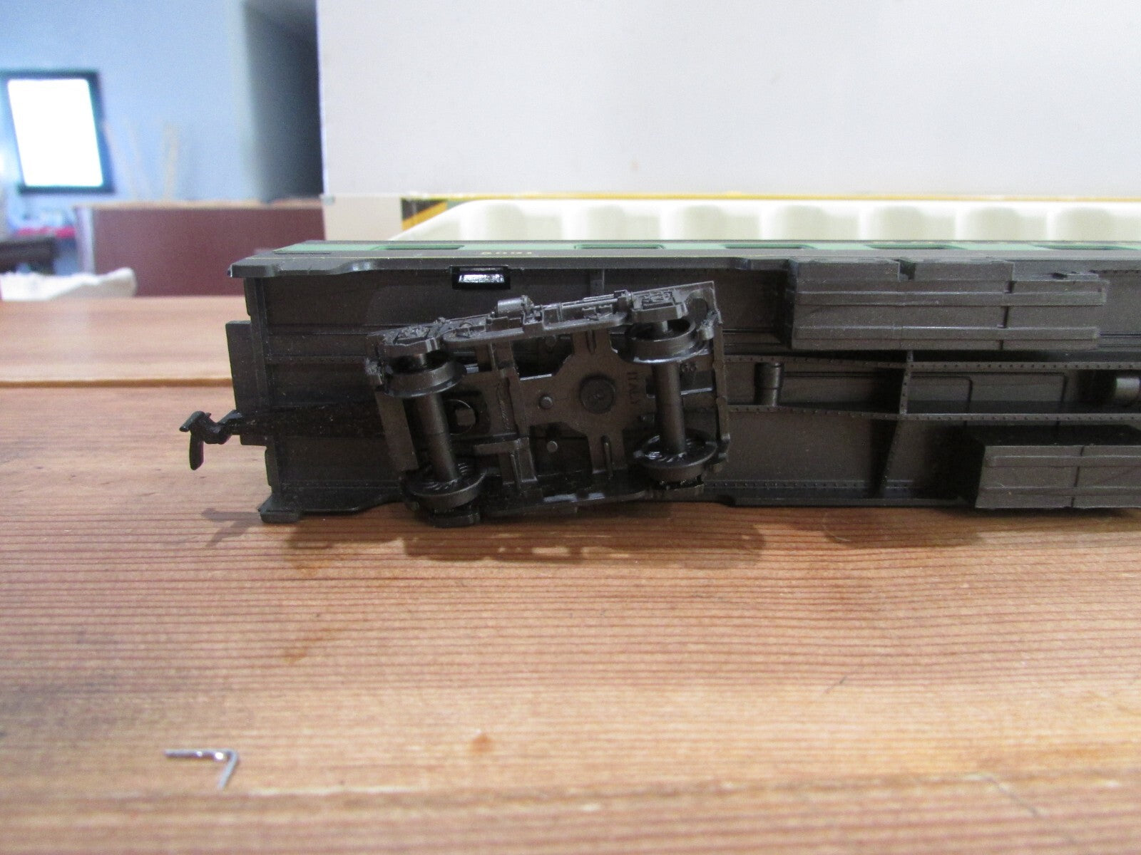 HO Scale AHM/Rivarossi Duplex Sleeper Passenger Car Northern Pacific Lot#3550