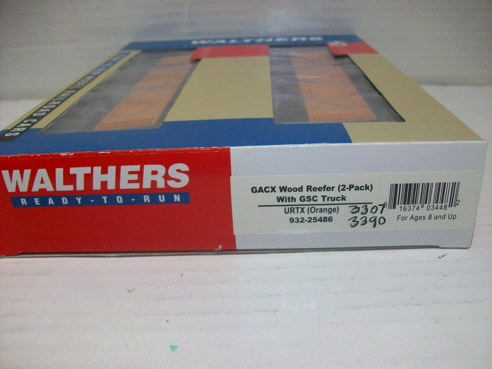Ho Scale Walthers 932-25486 GACX Wood Reefer w/ GSC Truck (2PACK)