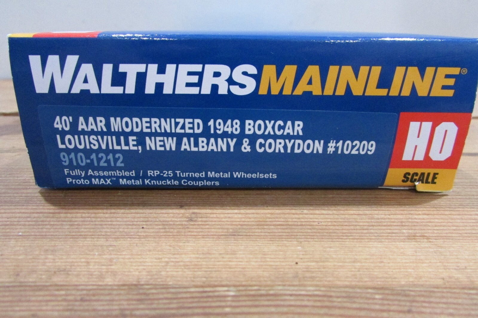 HO Scale Walthers (4) Assorted Freight Car RTR Lot#4782
