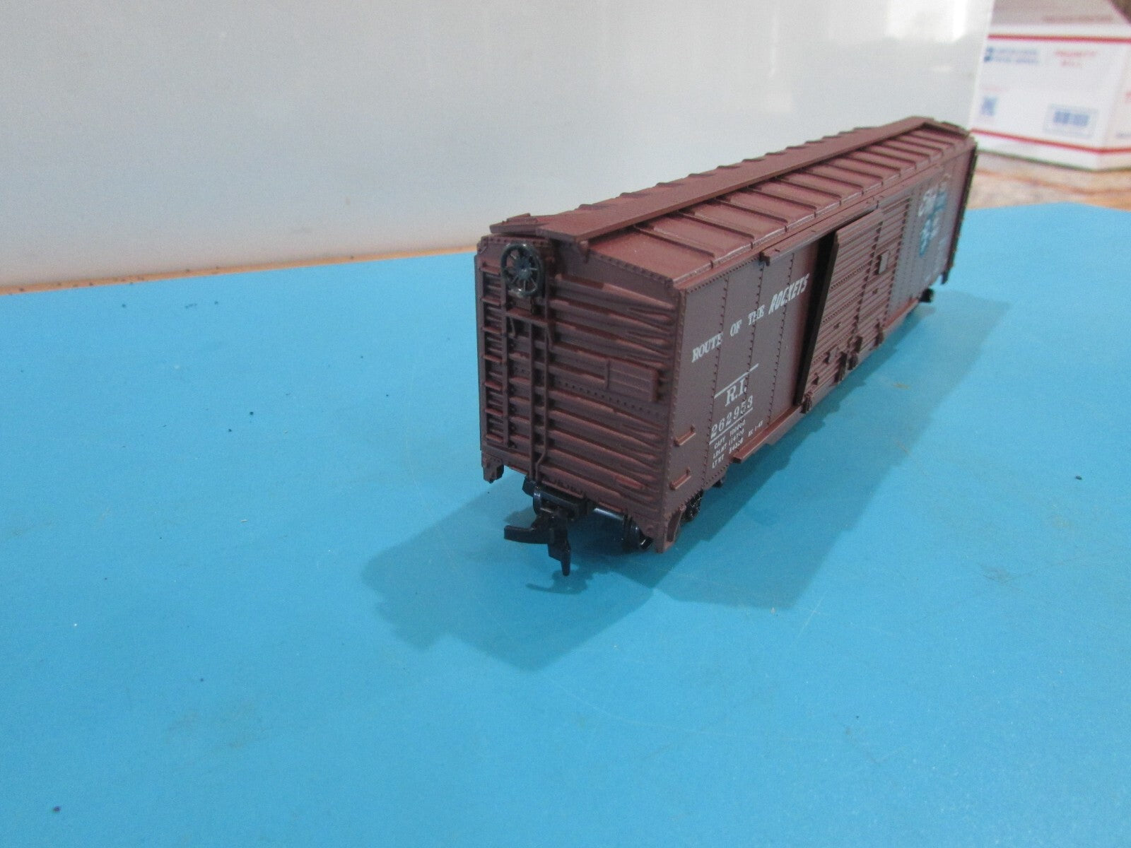 Ho Scale Athearn 5037 50ft Auto Car Rock Island #262653 RTR