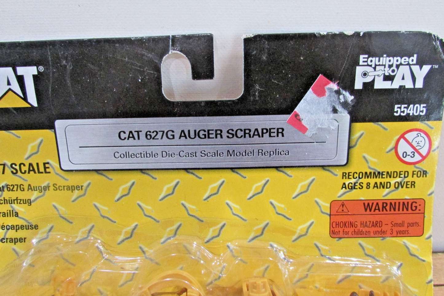 HO Scale/1:87 Scale Norscot 55405 Cat 627G Auger Scraper Lot#4974