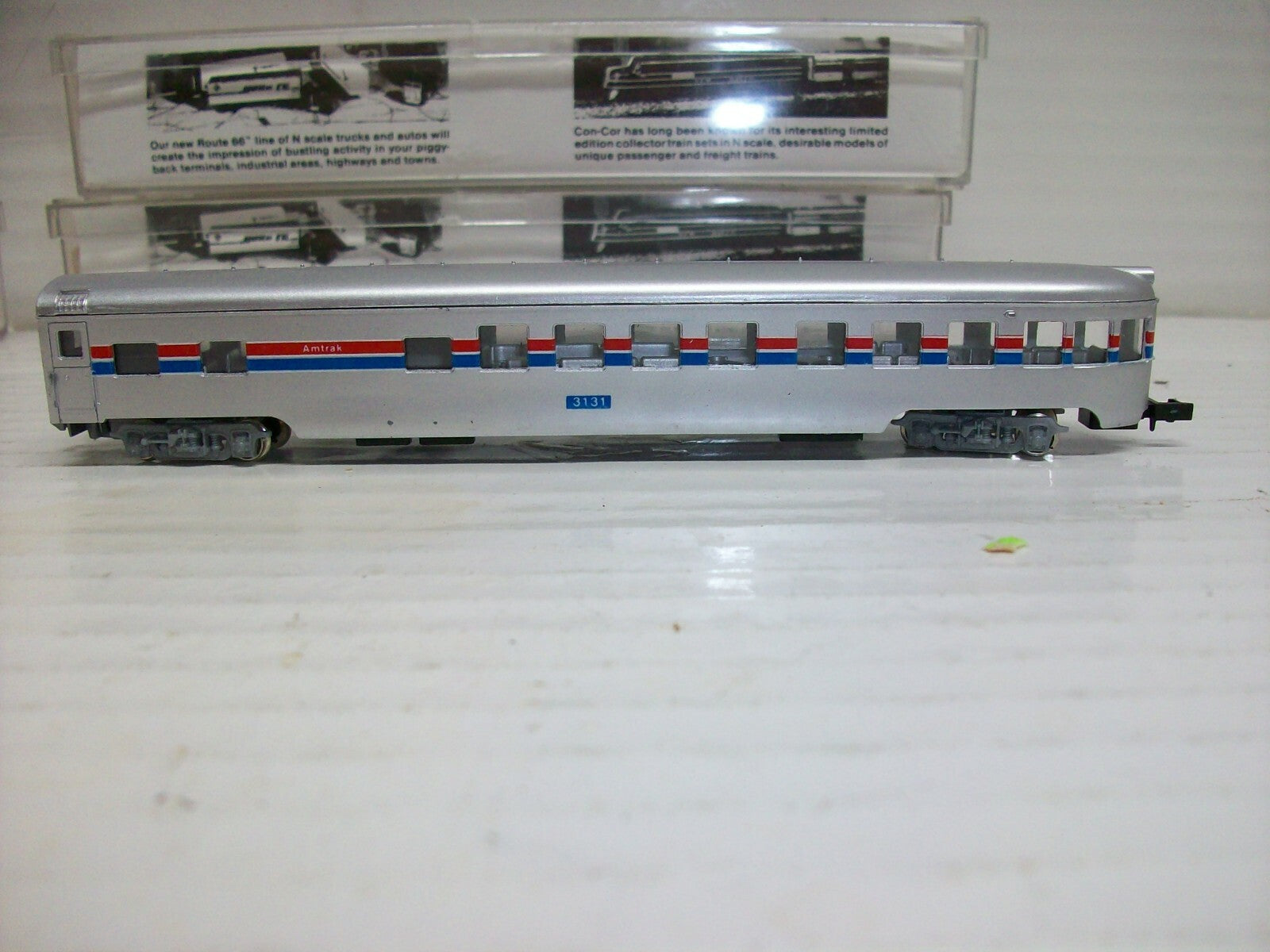 N Scale Con-Cor 001-004011J Amtrak 5-Car Passenger Set, Lot#2450